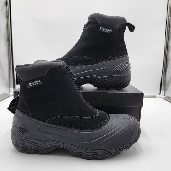 London Fog Holborn-2 Waterproof Mens Boots - Black - Size 8 London Fog Holborn-2 - 3M Waterproof Winter | Mercari main image 3